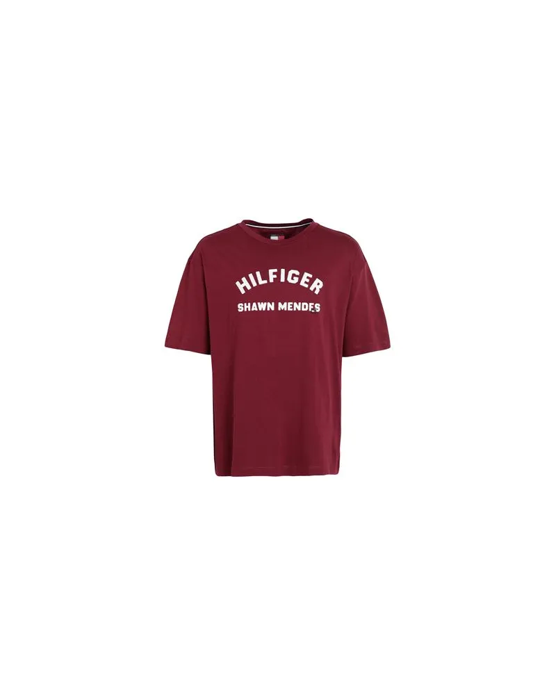 Tommy Hilfiger TOPS - T-shirtsauf YOOX.COM Bordeaux