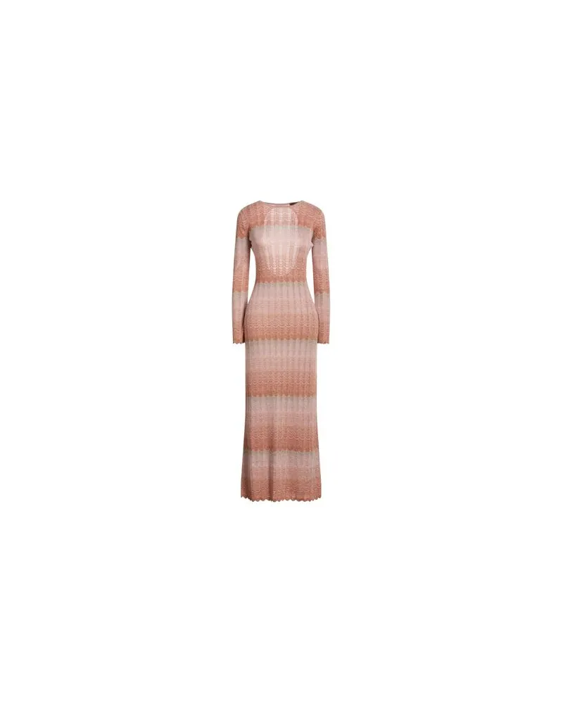 Missoni KLEIDER - Maxi-Kleiderauf YOOX.COM Hellrosa