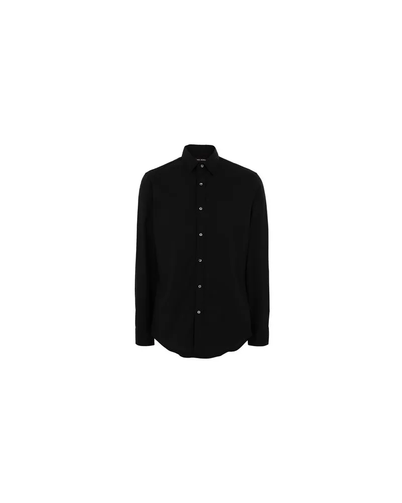 Michael Kors LS TRIM STRETCH SOLID   - TOPS - Hemdenauf YOOX.COM Schwarz