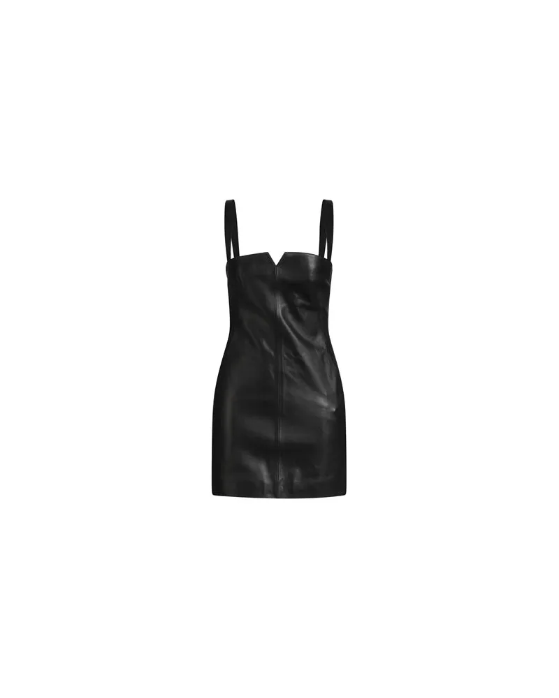 OFF-WHITE KLEIDER - Mini-Kleiderauf YOOX.COM Schwarz