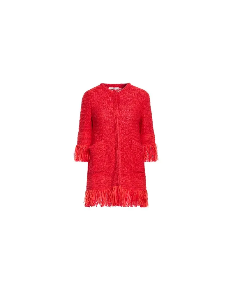 Charlott STRICKWAREN - Strickjackenauf YOOX.COM Rot