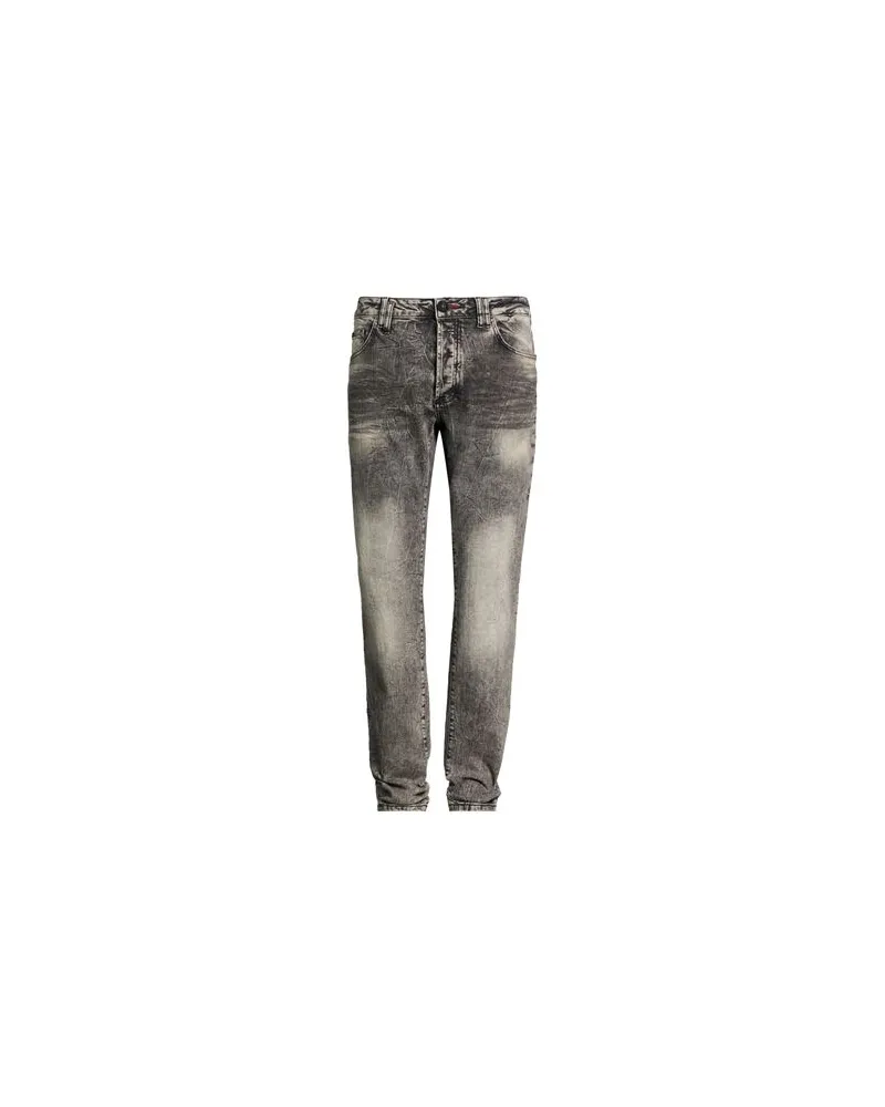 Philipp Plein HOSEN & RÖCKE - Jeanshosenauf YOOX.COM Grau