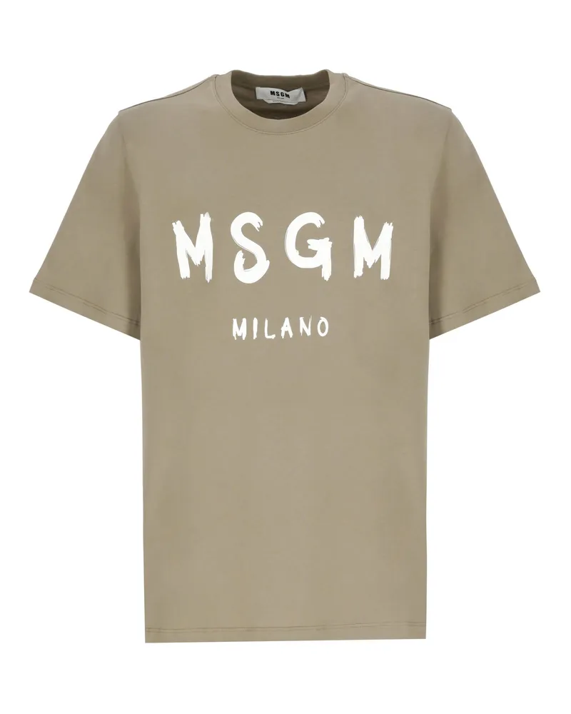 MSGM T-shirts Grün