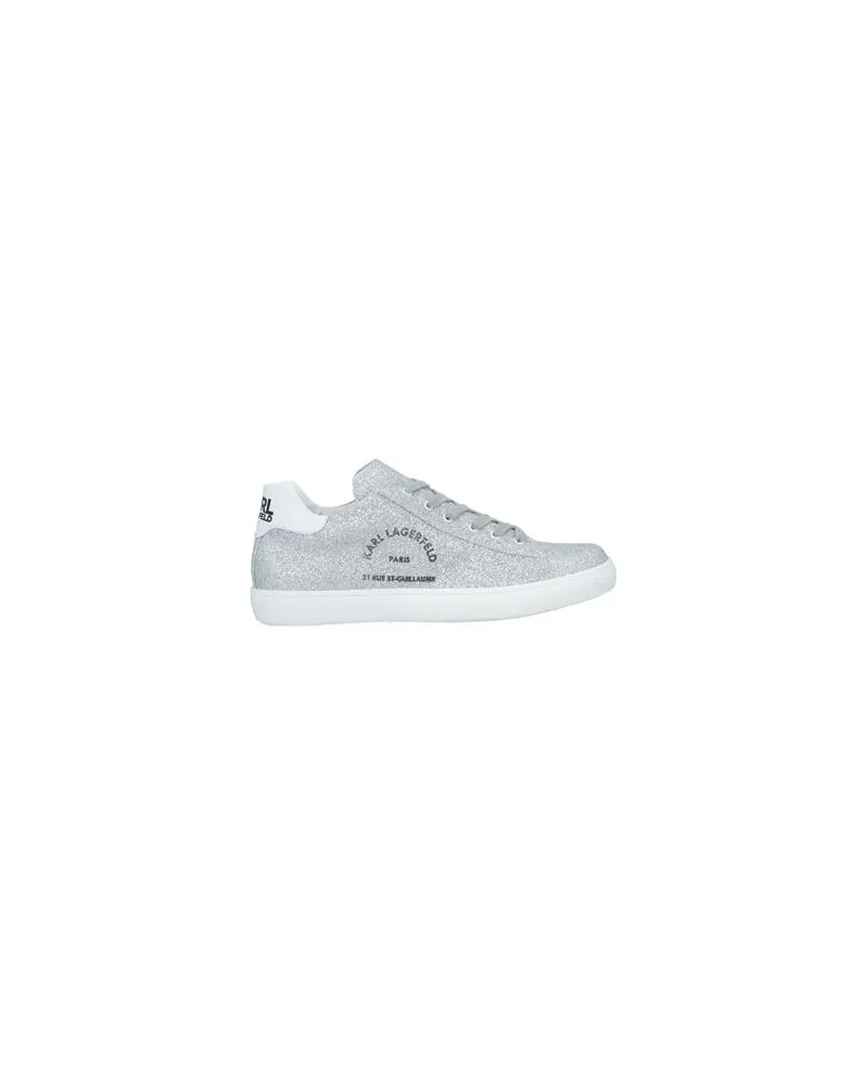 Karl Lagerfeld SCHUHE - Sneakersauf YOOX.COM Silber