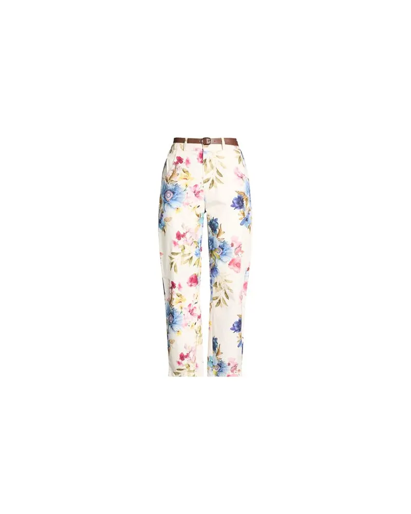 VICOLO HOSEN & RÖCKE - Hosenauf YOOX.COM Cremeweiß