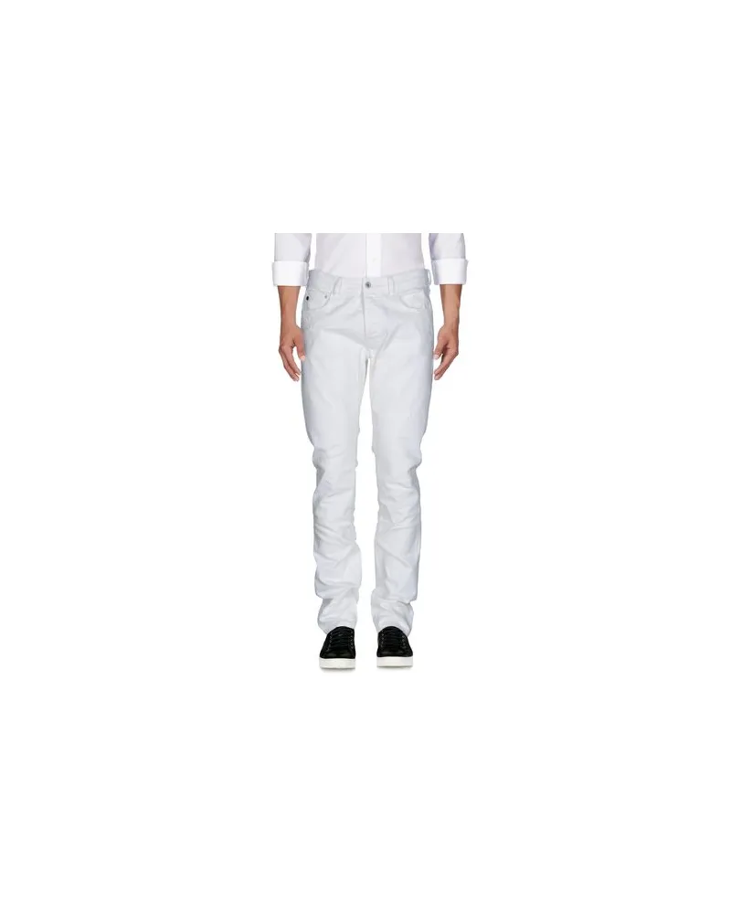 UNIFORM HOSEN & RÖCKE - Jeanshosenauf YOOX.COM Weiß