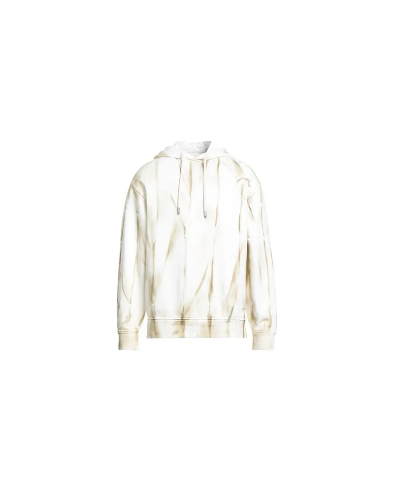 Emporio Armani TOPS - Sweatshirtsauf YOOX.COM Cremeweiß