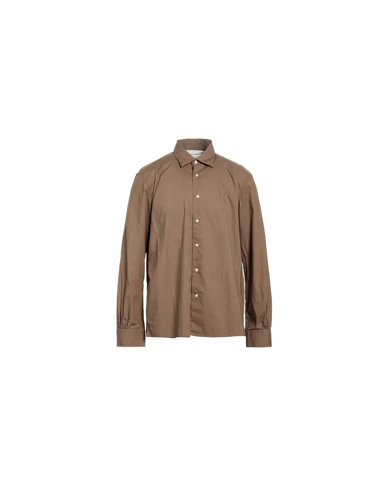 Officine Generale TOPS - Hemdenauf YOOX.COM Braun