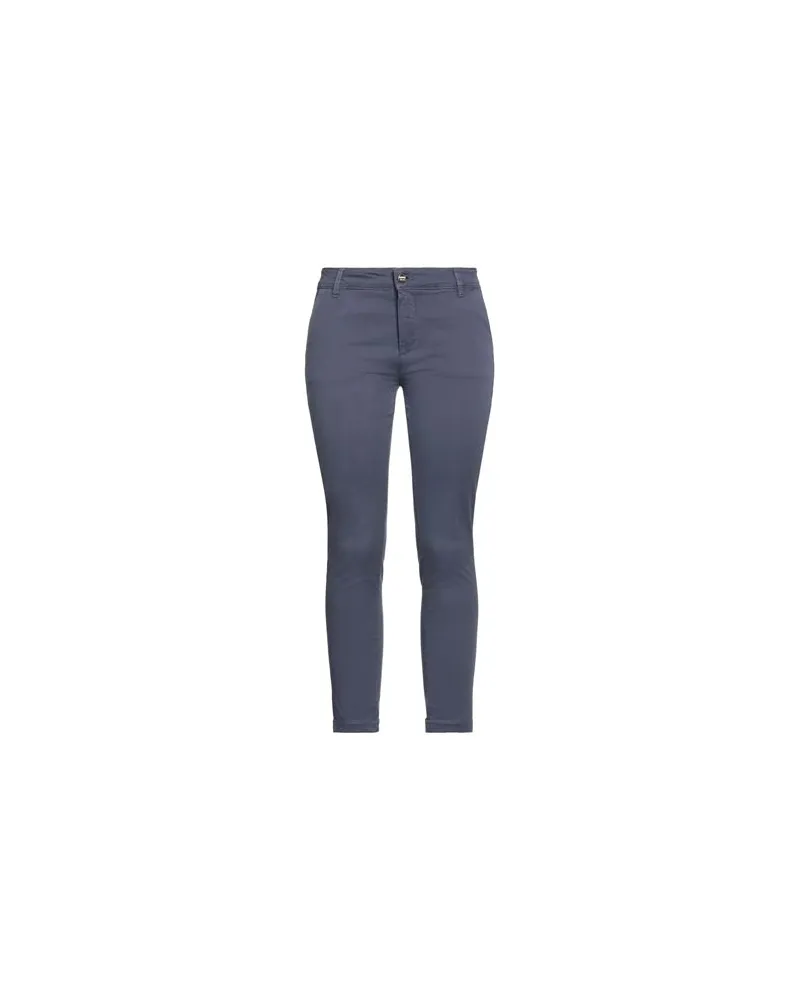 Fracomina COLLECTION - HOSEN & RÖCKE - Hosenauf YOOX.COM Taubenblau