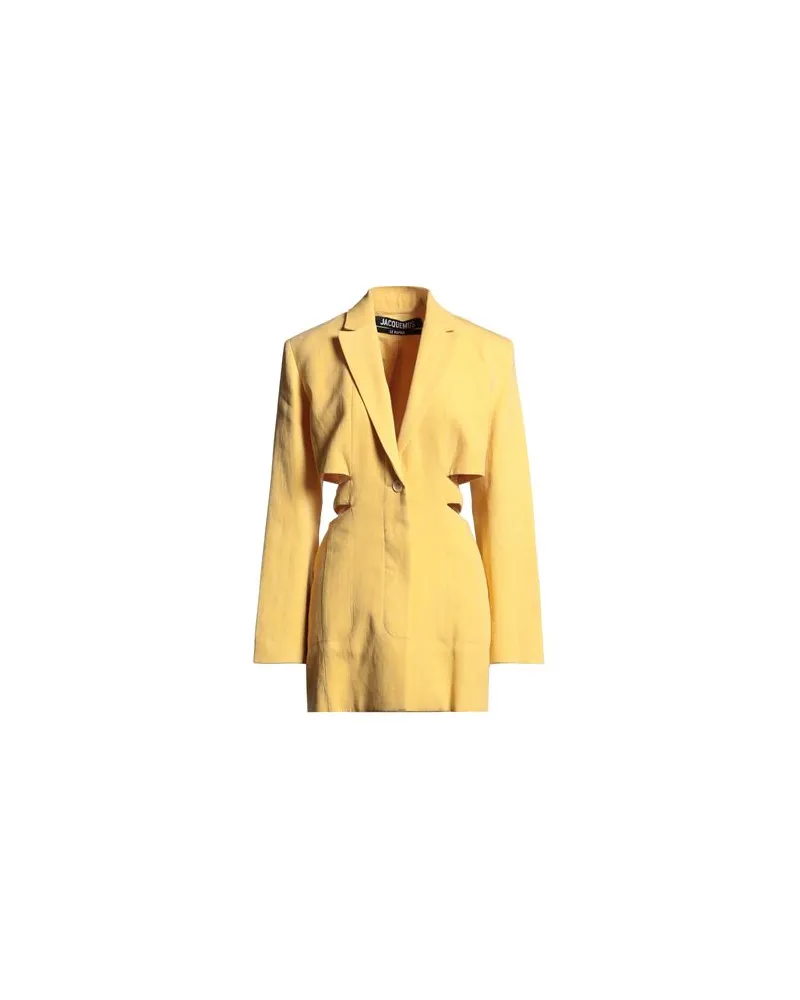 Jacquemus LE RAPHIA - KLEIDER - Mini-Kleiderauf YOOX.COM Gelb