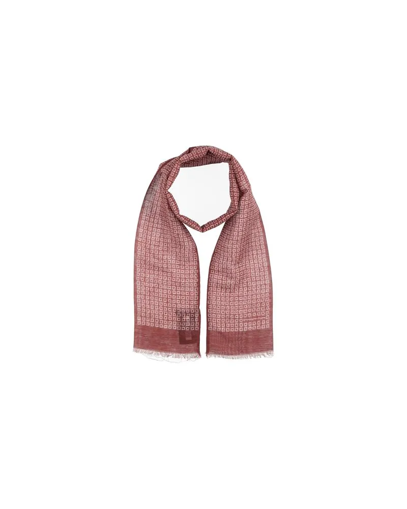 Ermenegildo Zegna ACCESSOIRES - Schalsauf YOOX.COM Ziegelrot