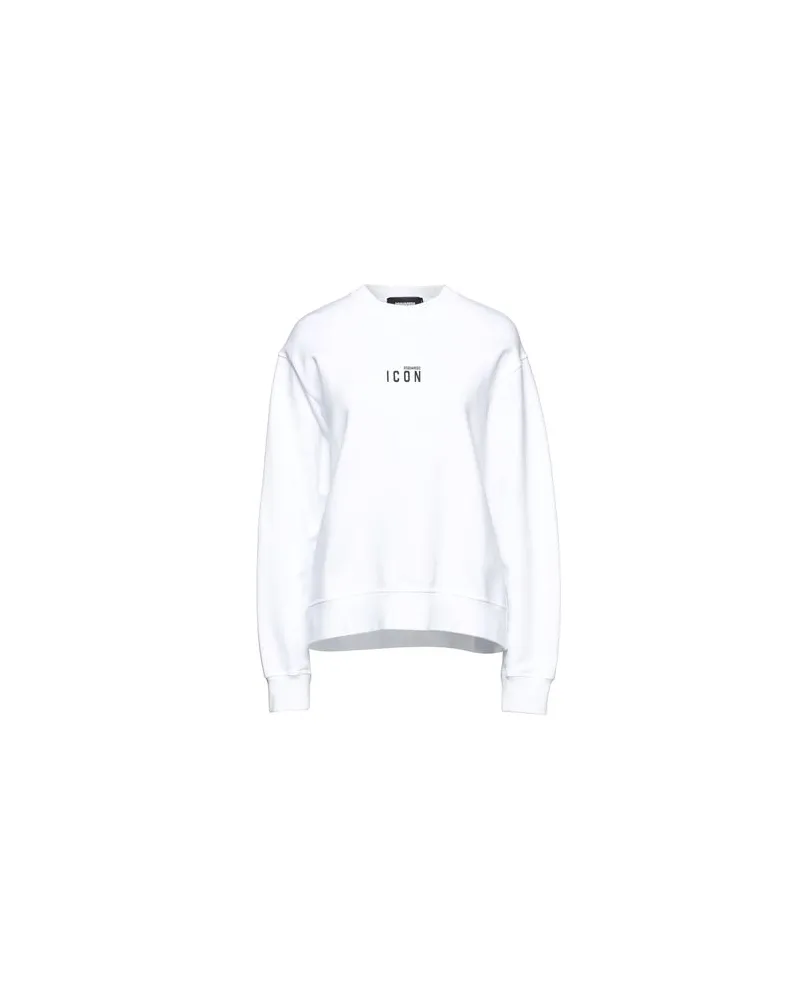 Dsquared2 TOPS - Sweatshirtsauf YOOX.COM Weiß