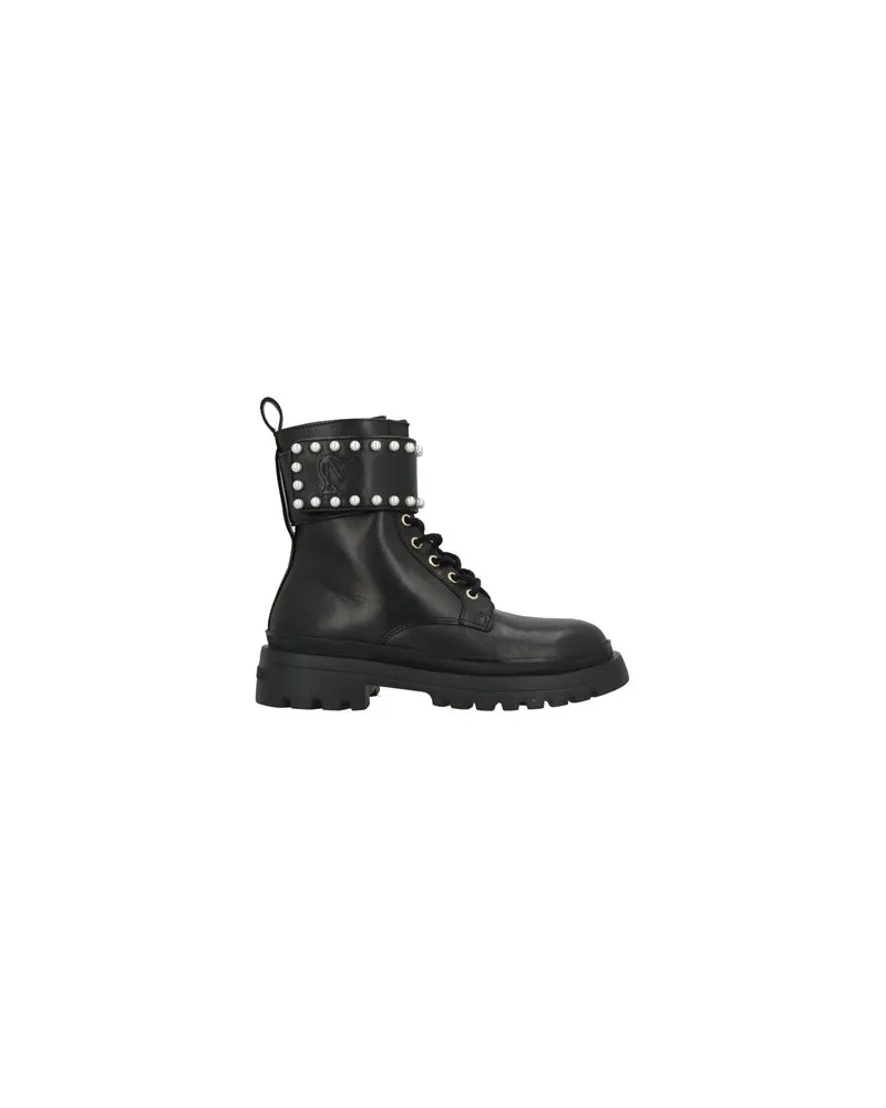 Moschino SCHUHE - Stiefelettenauf YOOX.COM Schwarz