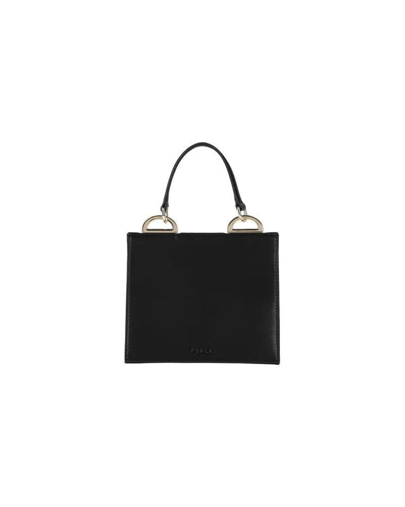 Furla LINEA FUTURA MINI TOP HANDLE  - TASCHEN - Handtaschenauf YOOX.COM Schwarz