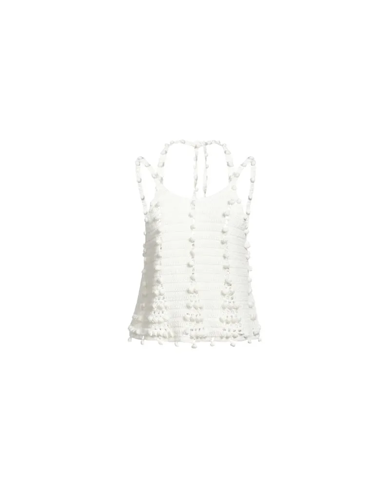 ROTATE Birger Christensen TOPS - Topsauf YOOX.COM Elfenbein