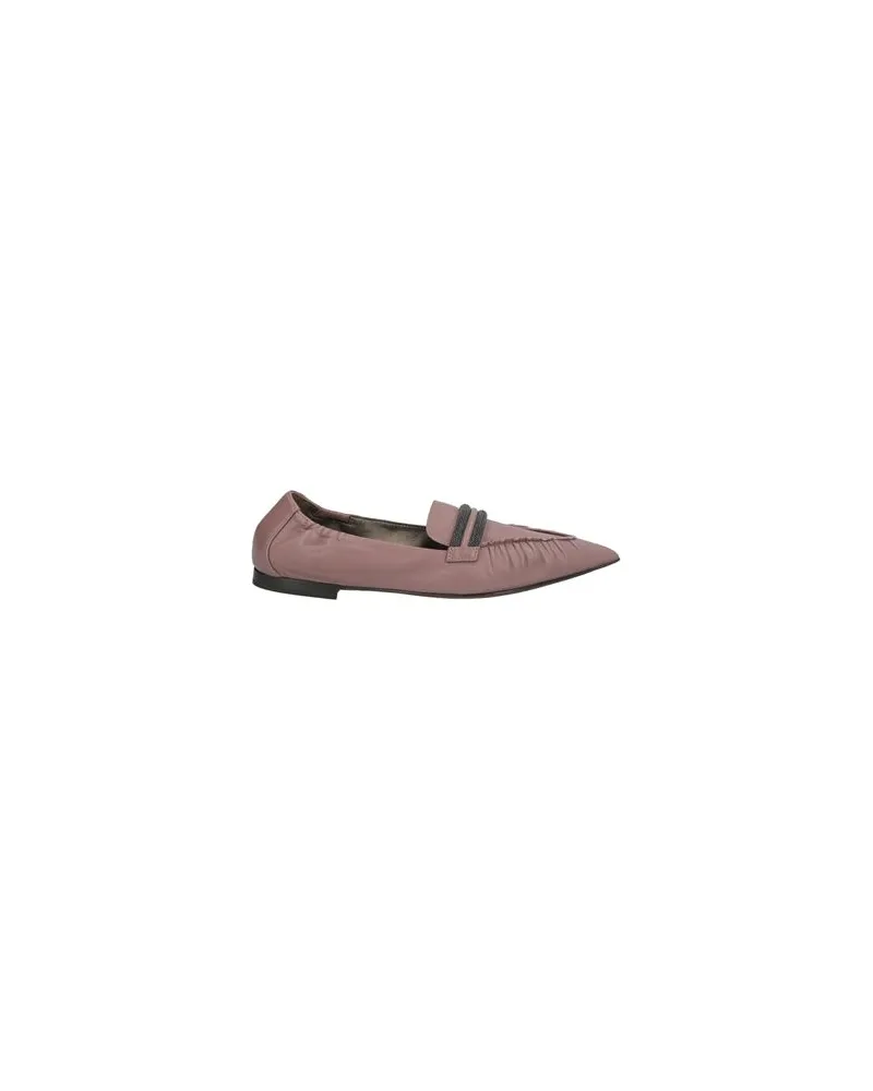 Brunello Cucinelli SCHUHE - Mokassinsauf YOOX.COM Antikrosa