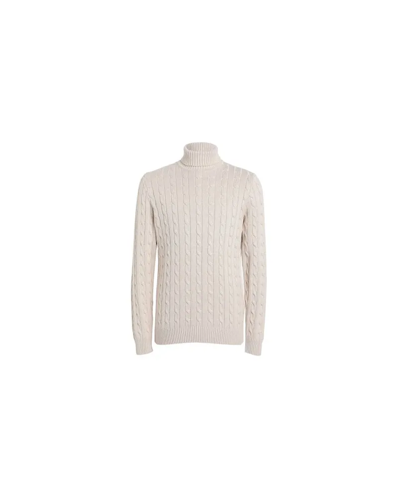 Selected Homme STRICKWAREN - Rollkragenpulloverauf YOOX.COM Beige
