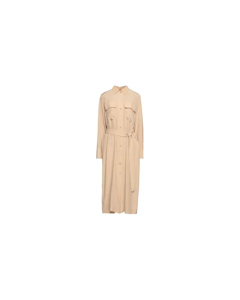 Erika Cavallini KLEIDER - Midi-Kleiderauf YOOX.COM Beige