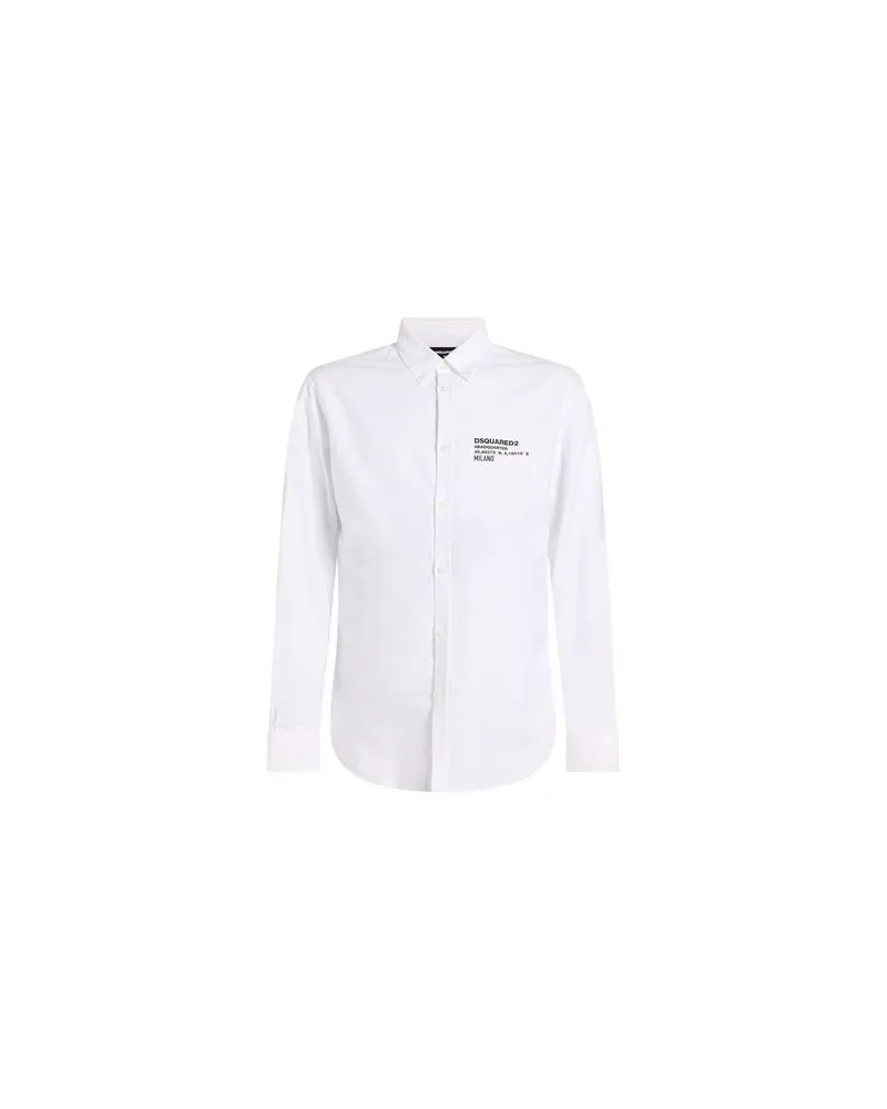 Dsquared2 TOPS - Hemdenauf YOOX.COM Weiß