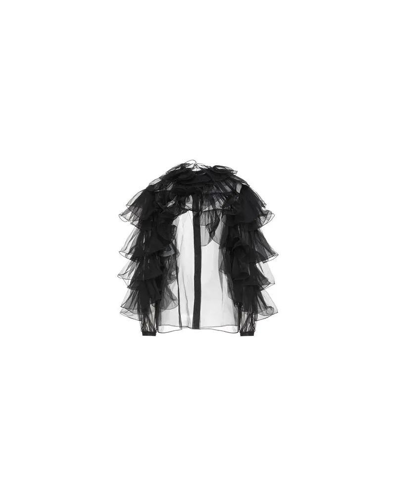 Alberta Ferretti TOPS - Hemdenauf YOOX.COM Schwarz