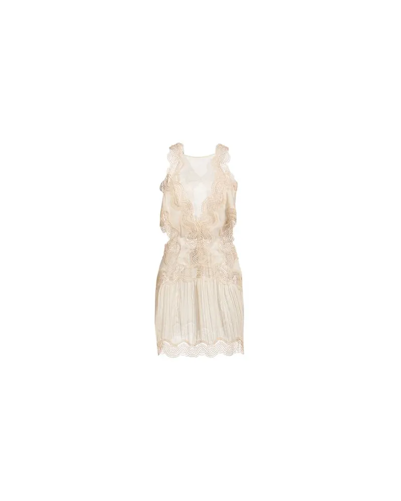 Alberta Ferretti KLEIDER - Mini-Kleiderauf YOOX.COM Beige