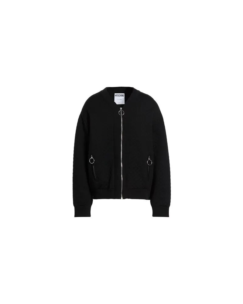 Moschino COUTURE - STRICKWAREN - Strickjackenauf YOOX.COM Schwarz