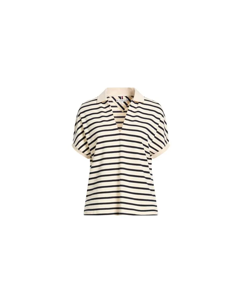 Tommy Hilfiger TOPS - Poloshirtsauf YOOX.COM Cremeweiß