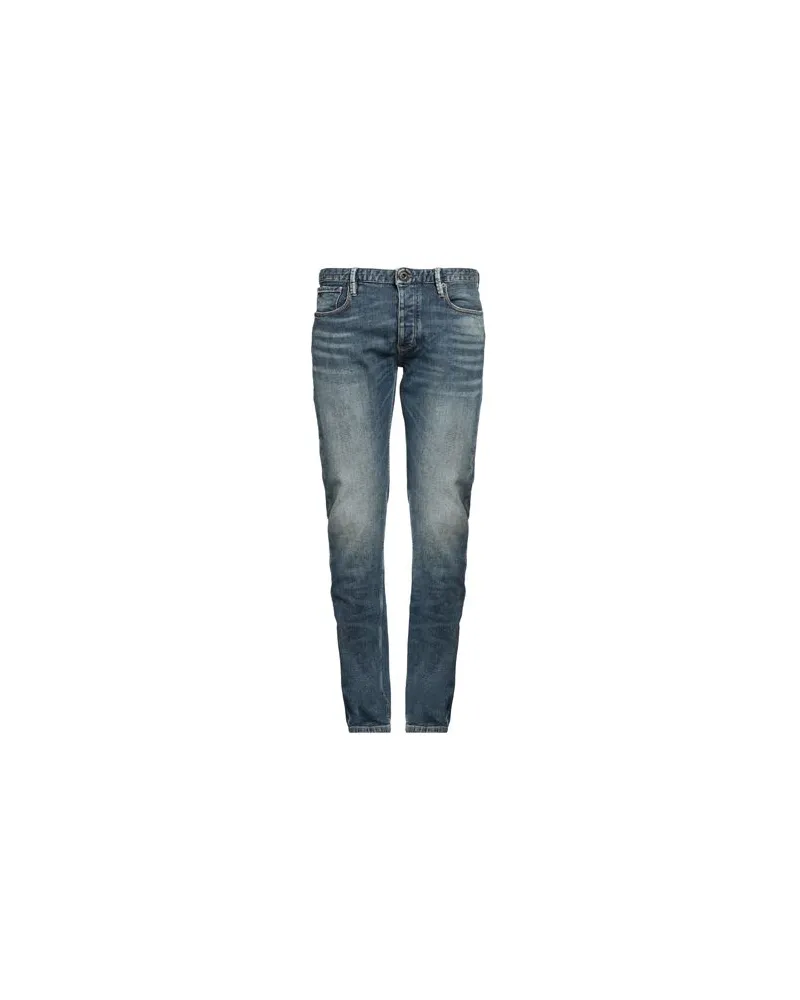 Emporio Armani HOSEN & RÖCKE - Jeanshosenauf YOOX.COM Blau