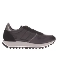 Blauer Sneakers Schwarz