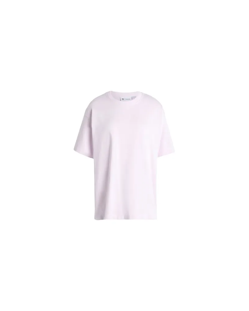 adidas PW BASICS TEE  - PW BASICS TEE - TOPS - T-shirtsauf YOOX.COM Hellrosa
