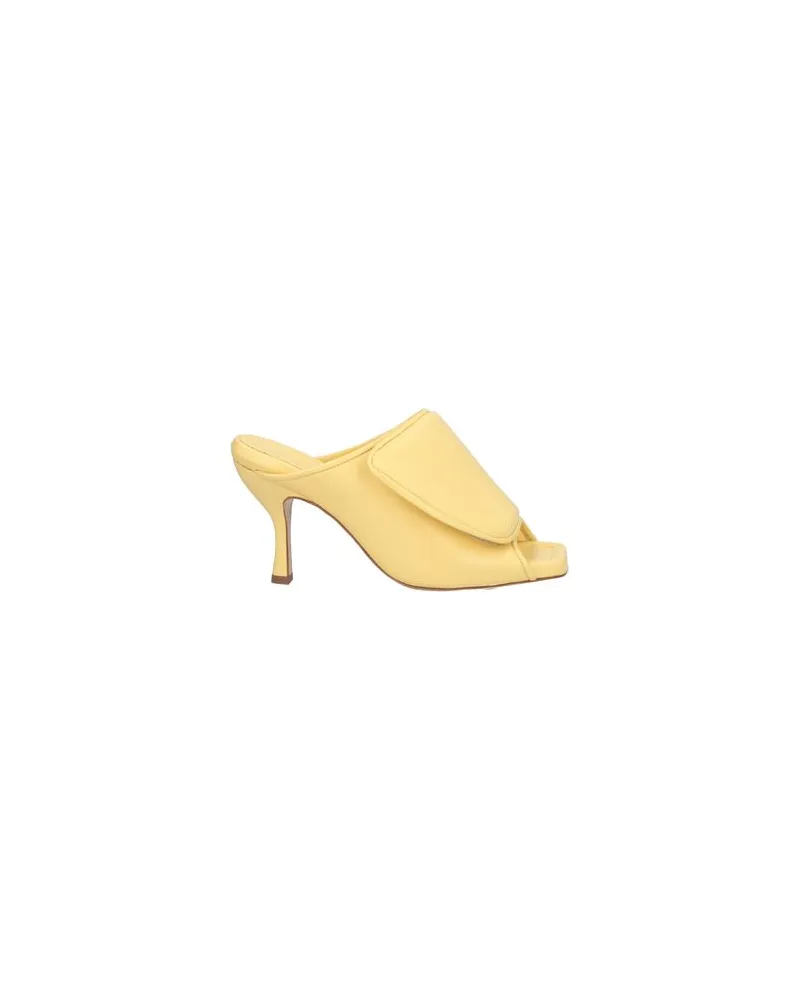 Gia Borghini SCHUHE - Sandalenauf YOOX.COM Pastellgelb