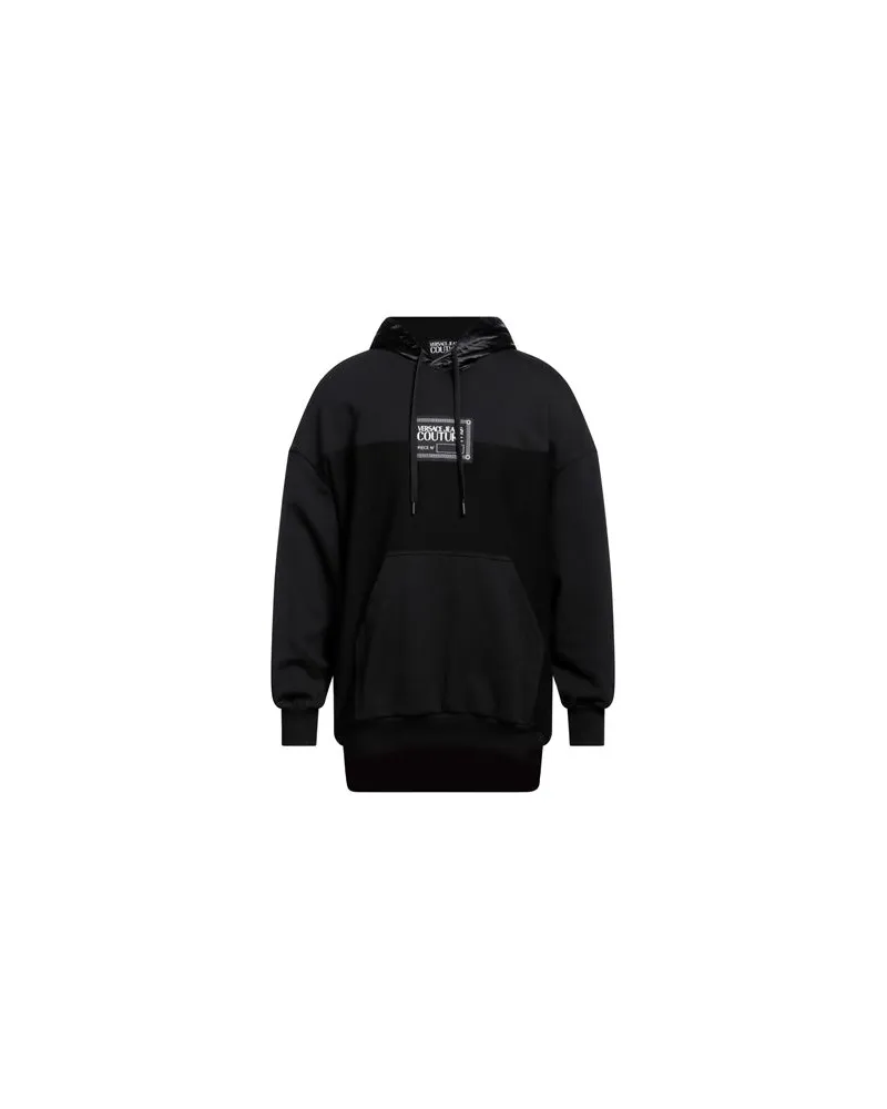 Versace Jeans TOPS - Sweatshirtsauf YOOX.COM Schwarz