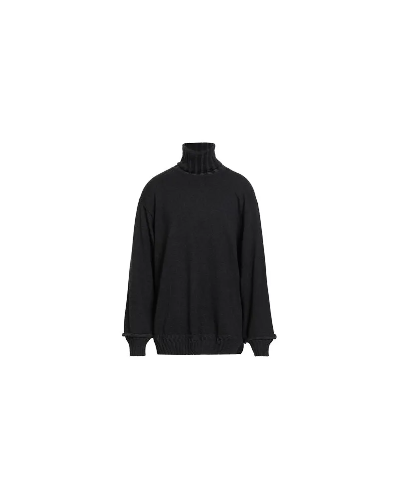 Yohji Yamamoto STRICKWAREN - Rollkragenpulloverauf YOOX.COM Braungrau