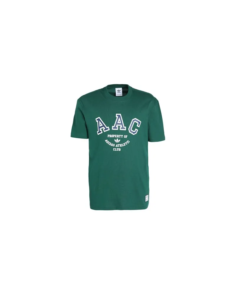 adidas HACK AAC TEE  - TOPS - T-shirtsauf YOOX.COM Dunkelgrün