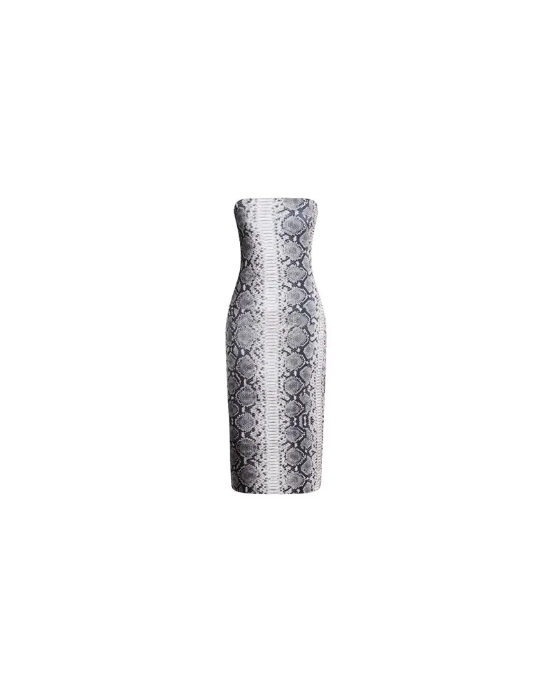 Norma Kamali KLEIDER - Midi-Kleiderauf YOOX.COM Grau
