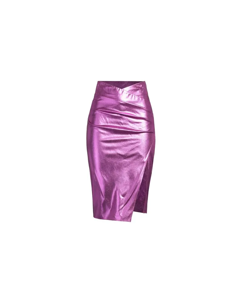 Elisabetta Franchi HOSEN & RÖCKE - Midi-Röckeauf YOOX.COM Fuchsia