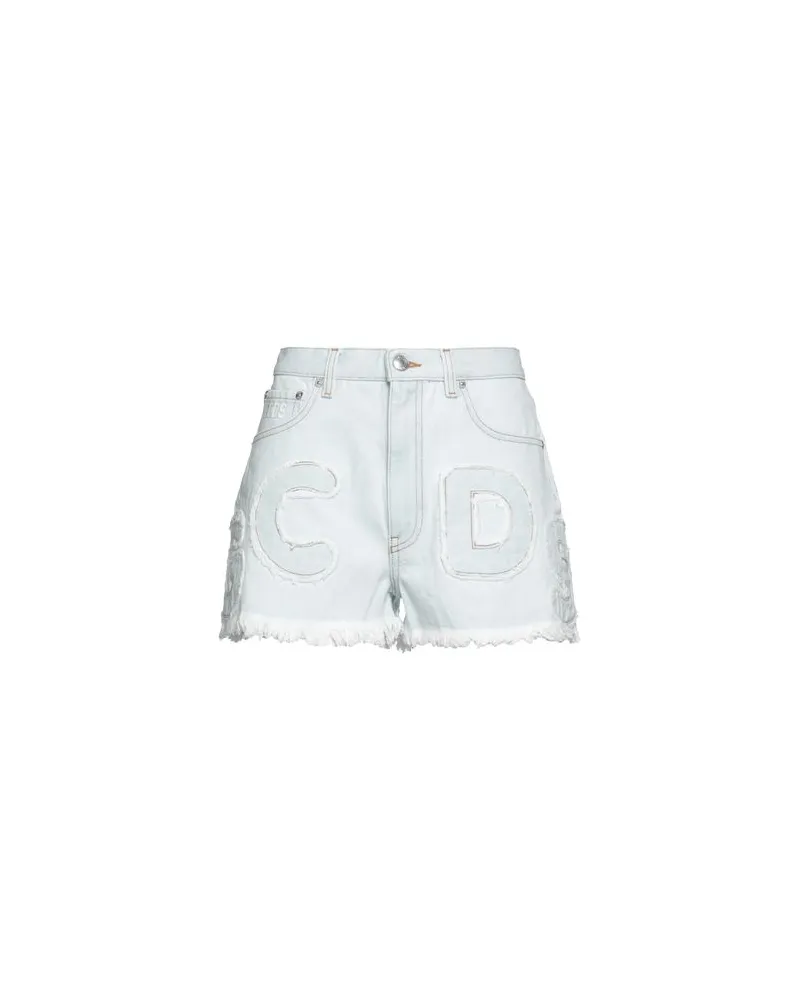 GCDS HOSEN & RÖCKE - Jeansshortsauf YOOX.COM Blau