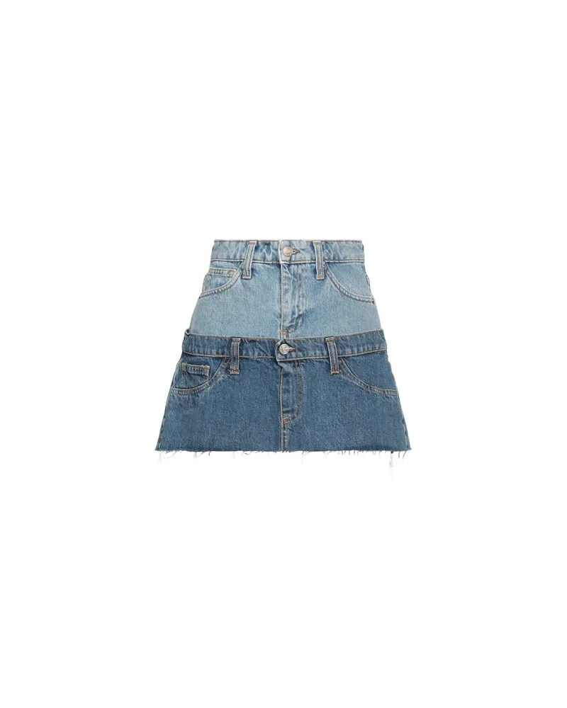 VICOLO DENIM COUTURE - HOSEN & RÖCKE - Jeansröckeauf YOOX.COM Blau