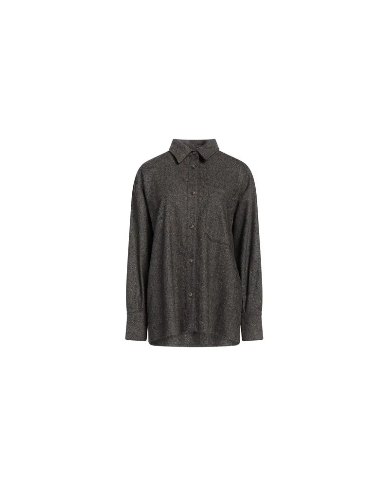 Alpha Studio TOPS - Hemdenauf YOOX.COM Dunkelbraun