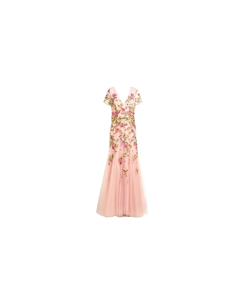COSTARELLOS KLEIDER - Maxi-Kleiderauf YOOX.COM Antikrosa