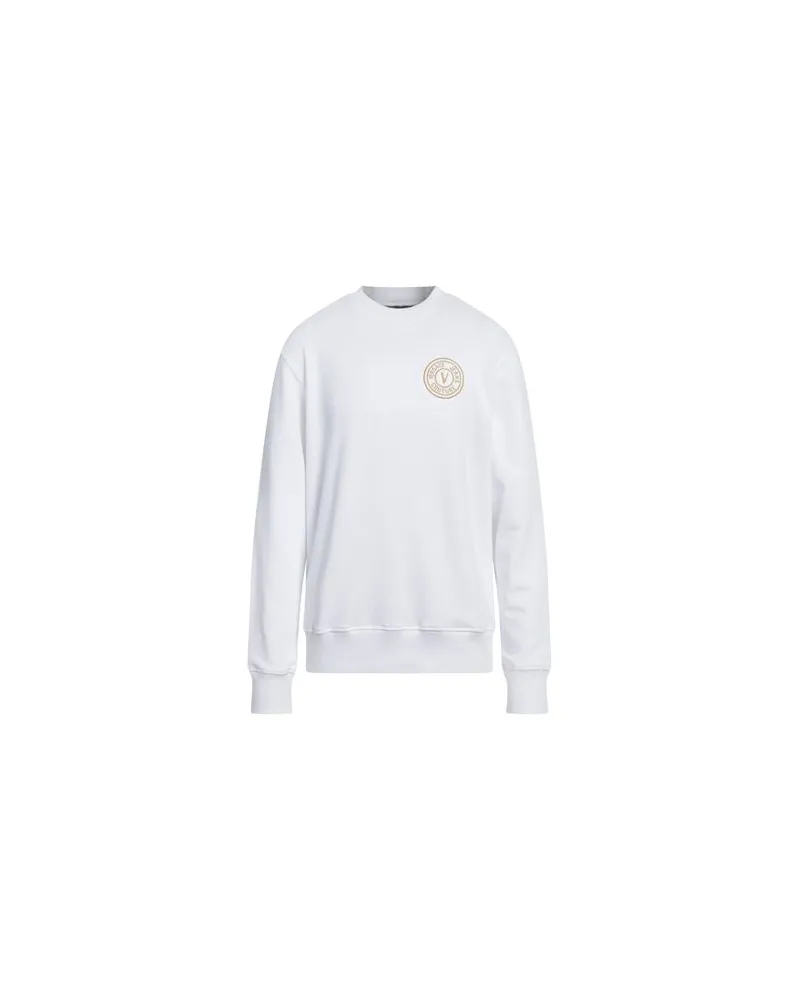 Versace Jeans TOPS - Sweatshirtsauf YOOX.COM Weiß
