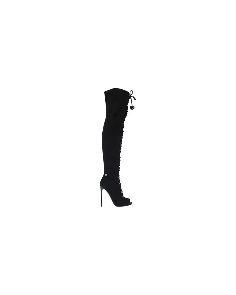 Philipp Plein SCHUHE - Stiefelauf YOOX.COM Schwarz