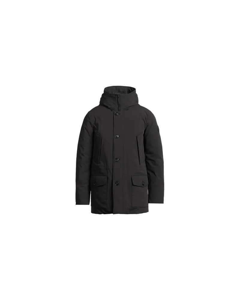 Woolrich JACKEN & MÄNTEL - Mäntelauf YOOX.COM Schwarz