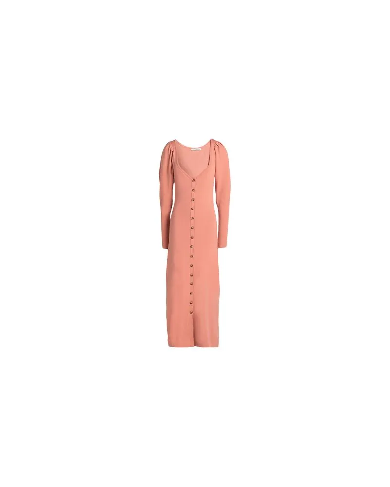 Ulla Johnson KLEIDER - Midi-Kleiderauf YOOX.COM Antikrosa