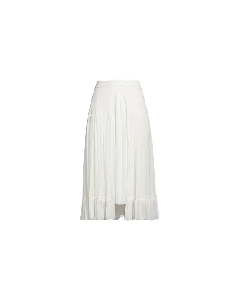 Chloé HOSEN & RÖCKE - Midi-Röckeauf YOOX.COM Weiß
