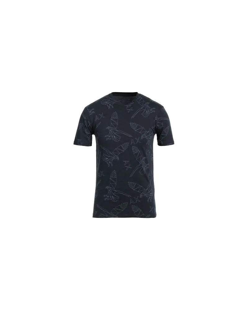 Armani Exchange TOPS - T-shirtsauf YOOX.COM Marineblau
