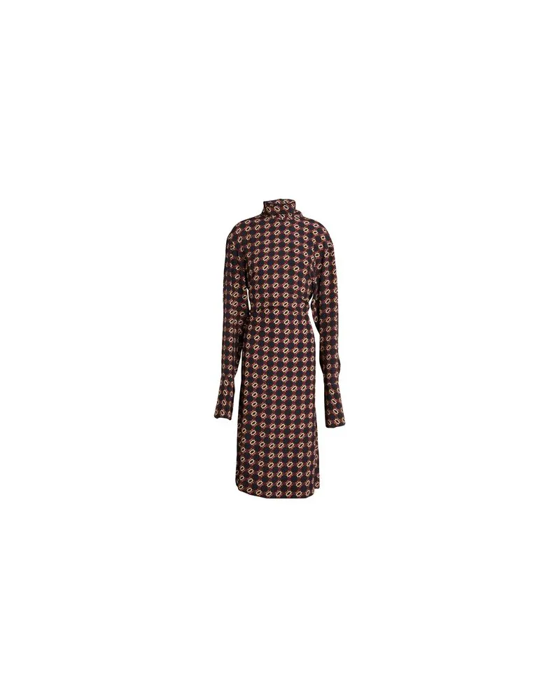 Dries van Noten KLEIDER - Midi-Kleiderauf YOOX.COM Nachtblau