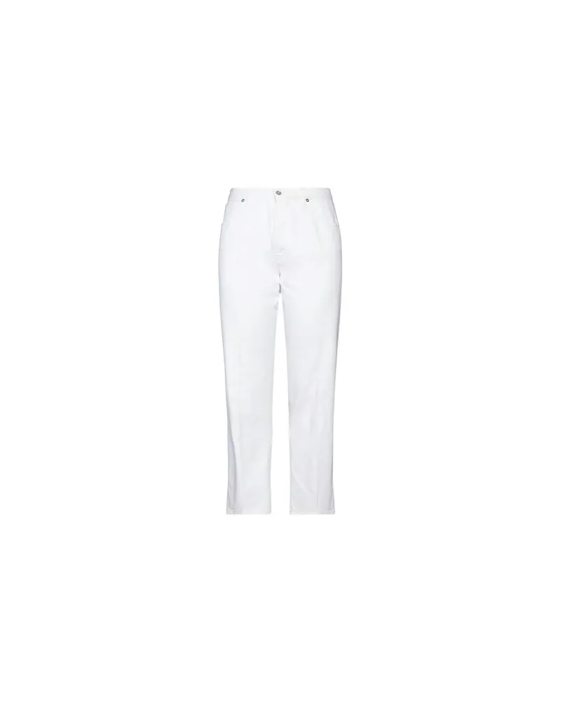 nine:inthe:morning HOSEN & RÖCKE - Jeanshosenauf YOOX.COM Weiß