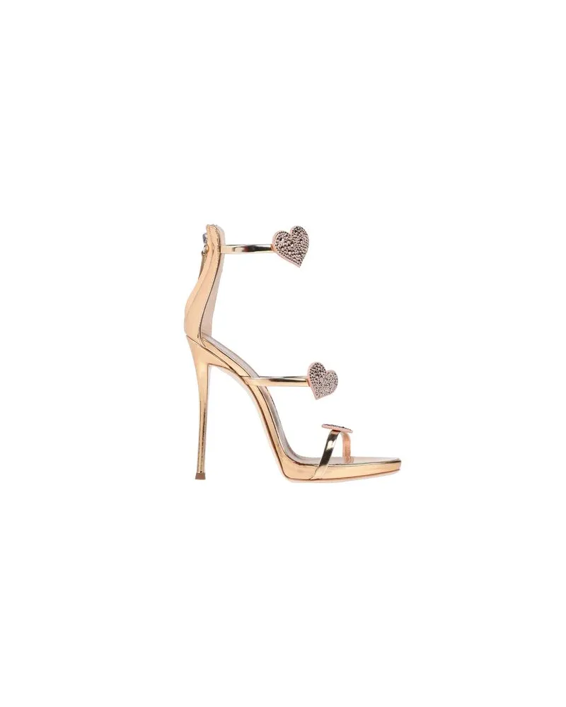 Giuseppe Zanotti SCHUHE - Sandalenauf YOOX.COM Kupfer