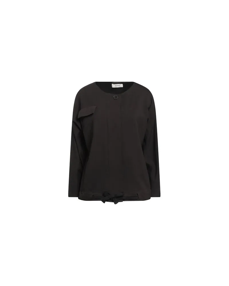 Alpha Studio TOPS - Sweatshirtsauf YOOX.COM Schwarz